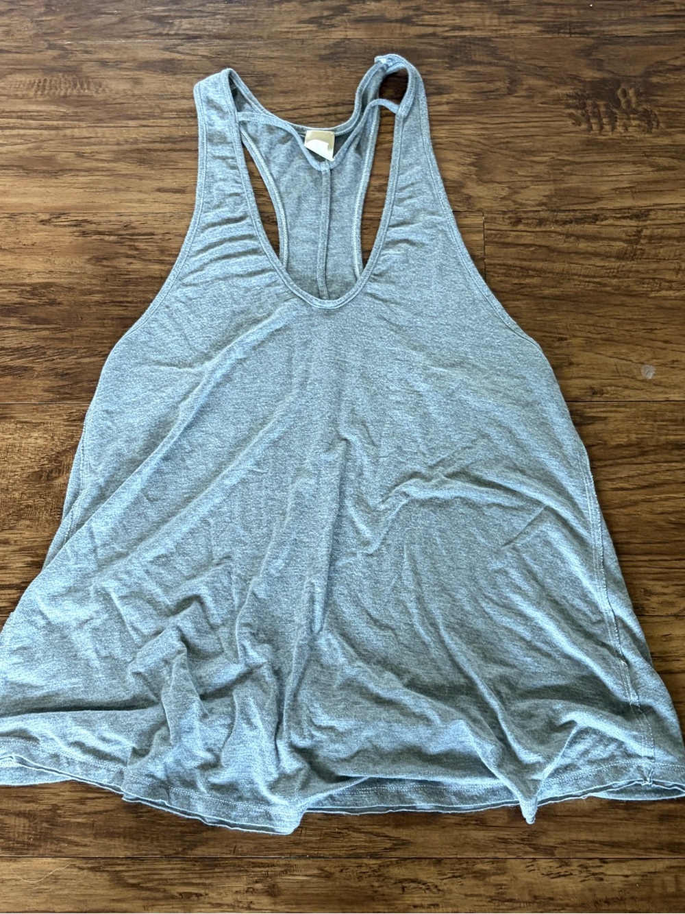 We The Free Light Gray Racerback Tank XS